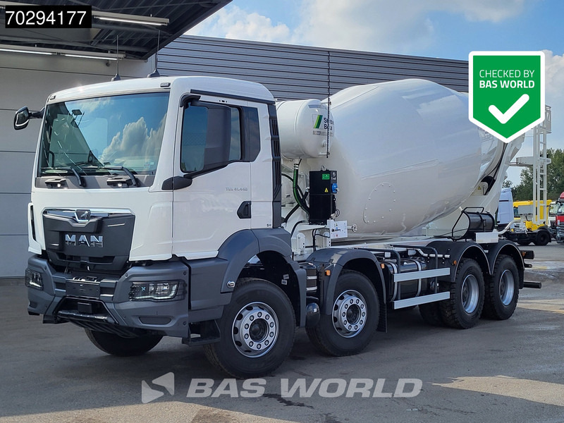 Nový Autodomíchávač MAN TGS 41.440 8X4 NEW! 12m3 Stetter Mixer Big-Axle Steelsuspension Automatic Euro 6: obrázek 1