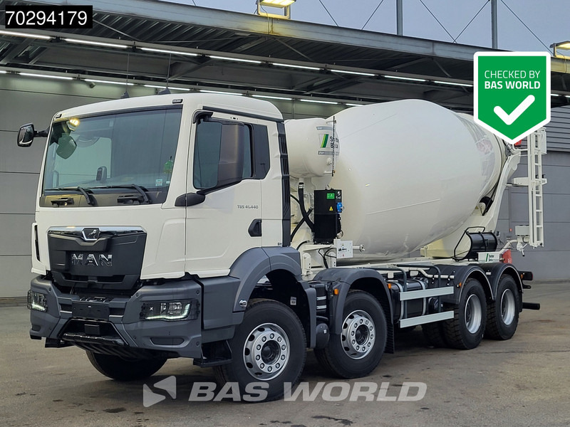 MAN TGS 41.440 8X4 NEW! 12m3 Stetter Mixer Big-Axle Steelsuspension Automatic Euro 6 - Autodomíchávač: obrázek 1 MAN TGS 41.440 8X4 NEW! 12m3 Stetter Mixer Big-Axle Steelsuspension Automatic Euro 6 - Autodomíchávač: obrázek 1