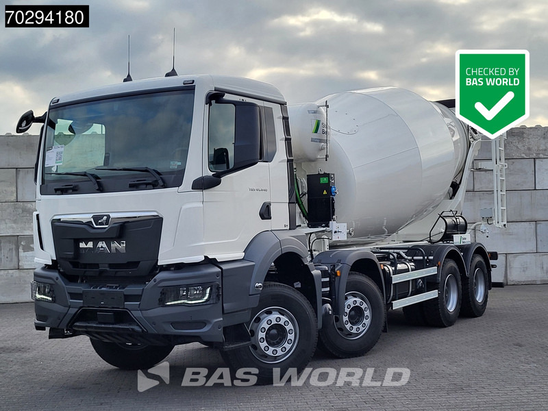 MAN TGS 41.440 8X4 New! 12m3 Schwing Mixer Big-Axle Steelsuspension Automatic Euro 6 - Autodomíchávač: obrázek 1 MAN TGS 41.440 8X4 New! 12m3 Schwing Mixer Big-Axle Steelsuspension Automatic Euro 6 - Autodomíchávač: obrázek 1