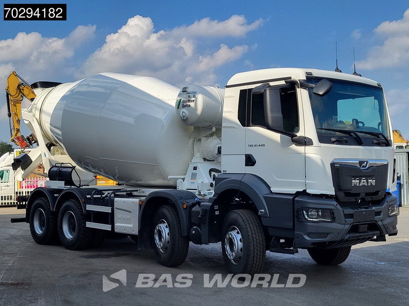 MAN TGS 41.440 8X4 New! Stetter 12 FHC BL Mixer Big-Axle Steelsuspension Automatic Euro 6 - Autodomíchávač: obrázek 3 MAN TGS 41.440 8X4 New! Stetter 12 FHC BL Mixer Big-Axle Steelsuspension Automatic Euro 6 - Autodomíchávač: obrázek 3