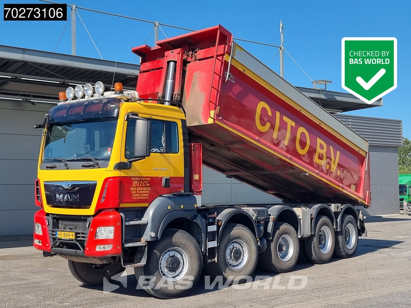 MAN TGS 41.480 10X8 NL-Truck BigAxle 10x8 22m3 Tipper Navi Euro 6 - Sklápěč: obrázek 1 MAN TGS 41.480 10X8 NL-Truck BigAxle 10x8 22m3 Tipper Navi Euro 6 - Sklápěč: obrázek 1