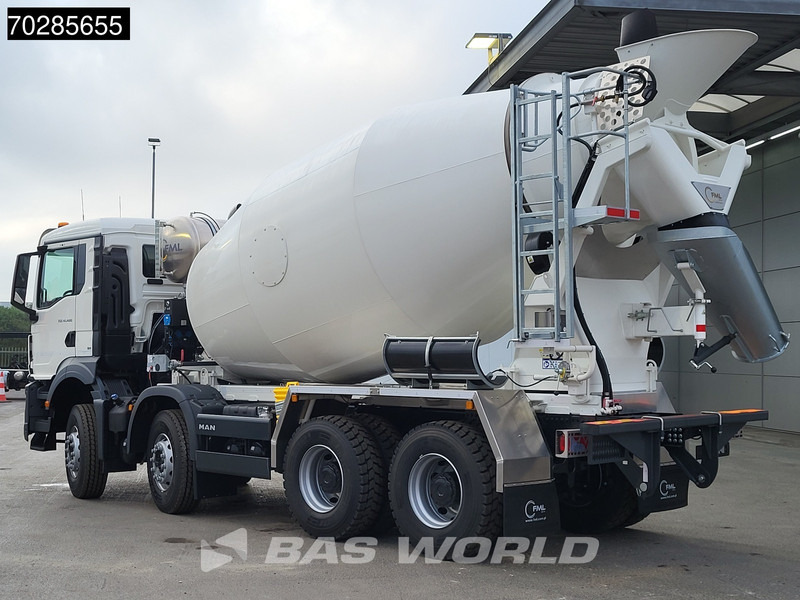 MAN TGS 41.480 8X4 NEW! 12m3 Mixer Retarder Steelsuspension Big-Axle Euro 6 - Autodomíchávač: obrázek 2 MAN TGS 41.480 8X4 NEW! 12m3 Mixer Retarder Steelsuspension Big-Axle Euro 6 - Autodomíchávač: obrázek 2