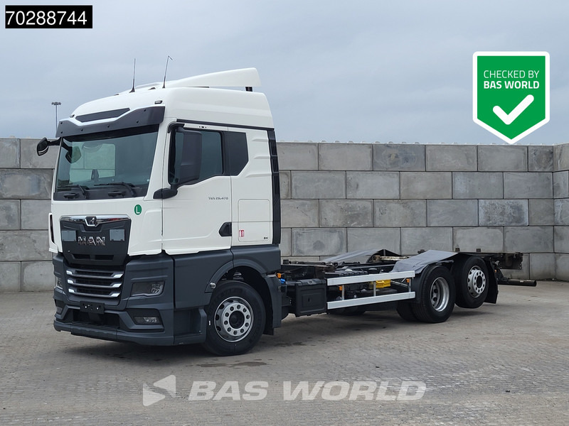 MAN TGX 26.470 6X2 BDF Retarder Lift Axle Standklima Automatic LED Euro 6 - Kontejnérový podvozek/ Výměnná nástavba: obrázek 1 MAN TGX 26.470 6X2 BDF Retarder Lift Axle Standklima Automatic LED Euro 6 - Kontejnérový podvozek/ Výměnná nástavba: obrázek 1