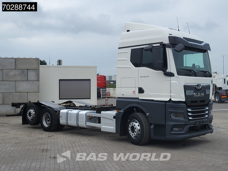 MAN TGX 26.470 6X2 BDF Retarder Lift Axle Standklima Automatic LED Euro 6 - Kontejnérový podvozek/ Výměnná nástavba: obrázek 3 MAN TGX 26.470 6X2 BDF Retarder Lift Axle Standklima Automatic LED Euro 6 - Kontejnérový podvozek/ Výměnná nástavba: obrázek 3