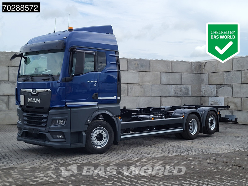 MAN TGX 26.470 6X2 BDF Retarder Lift+Steering-Axle ACC Euro 6 - Kontejnérový podvozek/ Výměnná nástavba: obrázek 1 MAN TGX 26.470 6X2 BDF Retarder Lift+Steering-Axle ACC Euro 6 - Kontejnérový podvozek/ Výměnná nástavba: obrázek 1