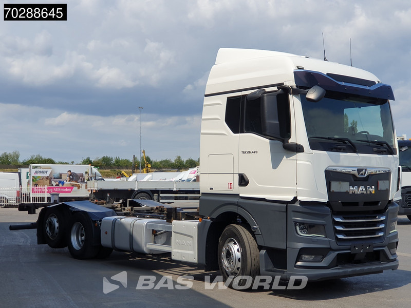 Kontejnérový podvozek/ Výměnná nástavba MAN TGX 26.470 6X2 Lift-Axle Retarder Automatic 20ft BDF Euro 6: obrázek 12