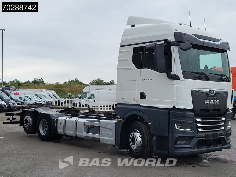 MAN TGX 26.470 6X2 Retarder BDF Standairco Lift-Axle Automatic LED Euro 6 - Kontejnérový podvozek/ Výměnná nástavba: obrázek 3 MAN TGX 26.470 6X2 Retarder BDF Standairco Lift-Axle Automatic LED Euro 6 - Kontejnérový podvozek/ Výměnná nástavba: obrázek 3