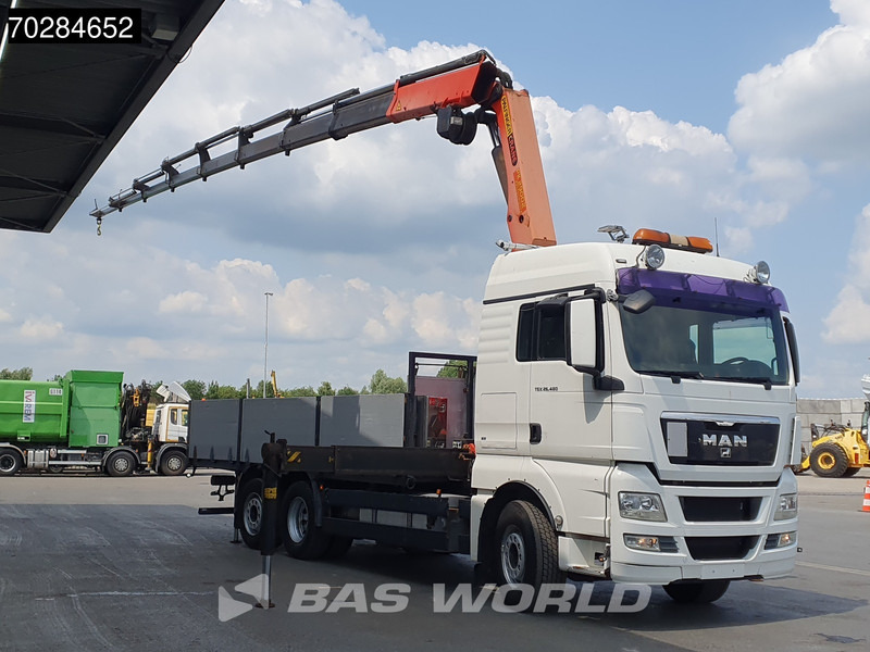MAN TGX 26.480 TGX 6X2 Palfinger PK29002 Kran Crane 8 extensions Retarder Manual Euro 4 - Nákladní automobil valníkový/ Plošinový, Auto s hydraulickou rukou: obrázek 3 MAN TGX 26.480 TGX 6X2 Palfinger PK29002 Kran Crane 8 extensions Retarder Manual Euro 4 - Nákladní automobil valníkový/ Plošinový, Auto s hydraulickou rukou: obrázek 3