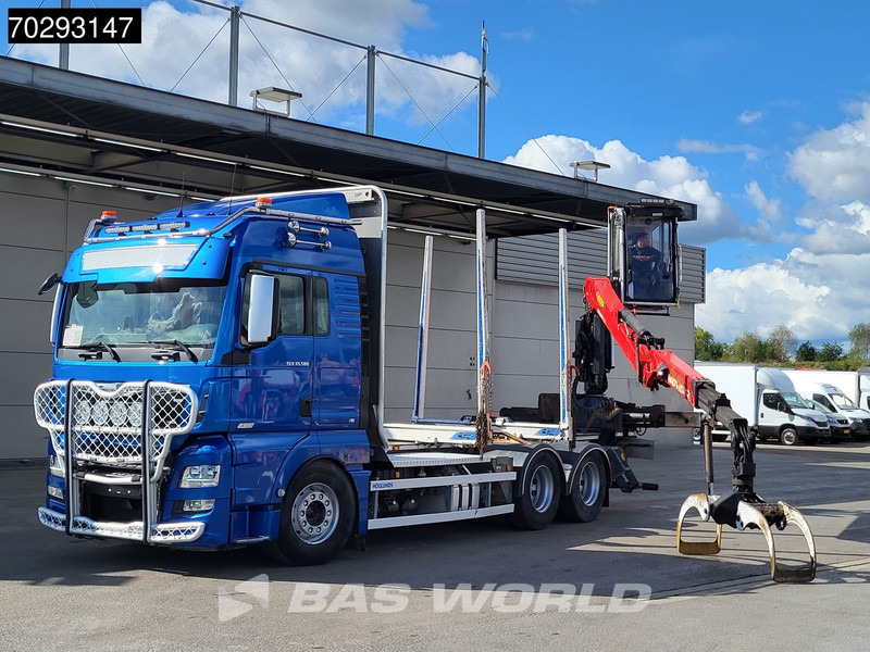 MAN TGX 33.580 TGX 6X4 Palfinger Epsilon Wood crane Holztransport Retarder Navi Xenon Euro 6 - Lesovůz, Auto s hydraulickou rukou: obrázek 5 MAN TGX 33.580 TGX 6X4 Palfinger Epsilon Wood crane Holztransport Retarder Navi Xenon Euro 6 - Lesovůz, Auto s hydraulickou rukou: obrázek 5