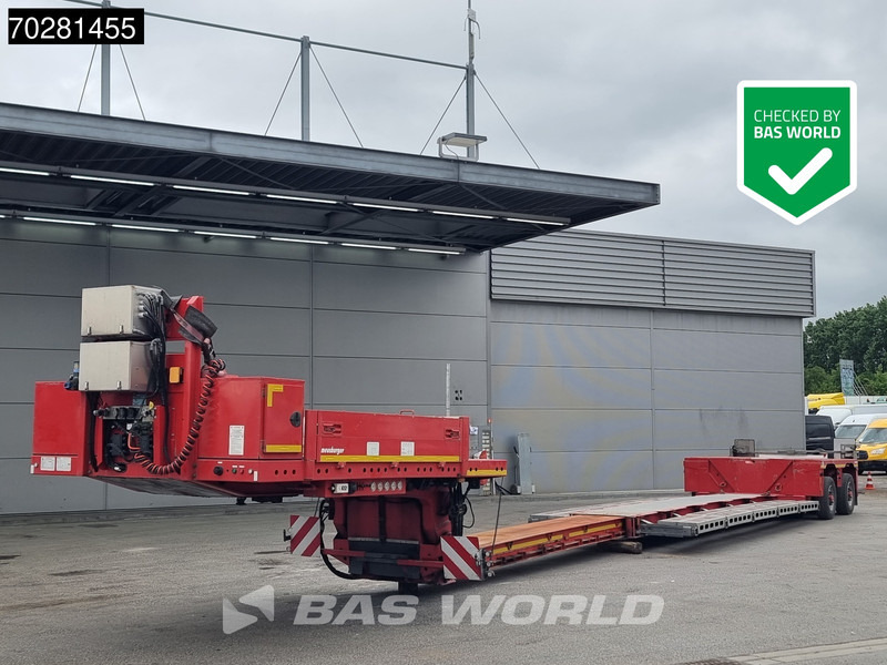 MEUSBURGER Type MPG-2 2 axles Extendable 2xLenkachse Gooseneck - Podvalníkový návěs: obrázek 1 MEUSBURGER Type MPG-2 2 axles Extendable 2xLenkachse Gooseneck - Podvalníkový návěs: obrázek 1