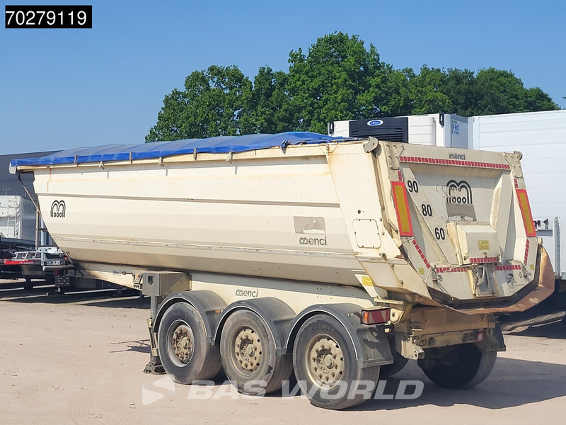 Menci S7R Steel Tipper Liftachse 27m3 - Sklápěcí návěs: obrázek 2 Menci S7R Steel Tipper Liftachse 27m3 - Sklápěcí návěs: obrázek 2