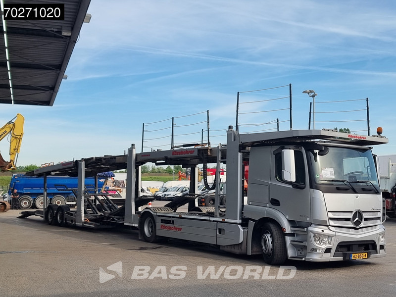 Mercedes-Benz Actros 1843 4X2 NL-Truck 8 Cars Hydraulic Winch Kässbohrer Car Transporter Euro 6 - Přepravník automobilů: obrázek 5 Mercedes-Benz Actros 1843 4X2 NL-Truck 8 Cars Hydraulic Winch Kässbohrer Car Transporter Euro 6 - Přepravník automobilů: obrázek 5