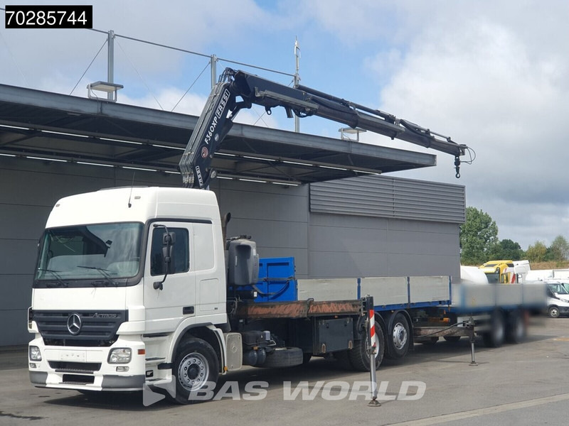 Mercedes-Benz Actros 2532 6X2 Fassi F330D3 Crane Kran Lift+steering Axle 3-Pedals Euro 3 - Nákladní automobil valníkový/ Plošinový, Auto s hydraulickou rukou: obrázek 5 Mercedes-Benz Actros 2532 6X2 Fassi F330D3 Crane Kran Lift+steering Axle 3-Pedals Euro 3 - Nákladní automobil valníkový/ Plošinový, Auto s hydraulickou rukou: obrázek 5