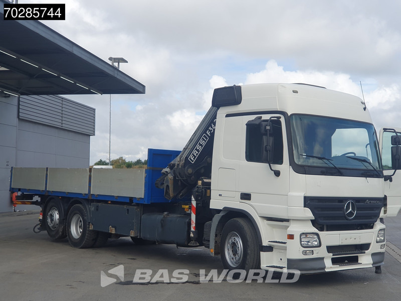 Mercedes-Benz Actros 2532 6X2 Fassi F330D3 Crane Kran Lift+steering Axle 3-Pedals Euro 3 - Nákladní automobil valníkový/ Plošinový, Auto s hydraulickou rukou: obrázek 2 Mercedes-Benz Actros 2532 6X2 Fassi F330D3 Crane Kran Lift+steering Axle 3-Pedals Euro 3 - Nákladní automobil valníkový/ Plošinový, Auto s hydraulickou rukou: obrázek 2
