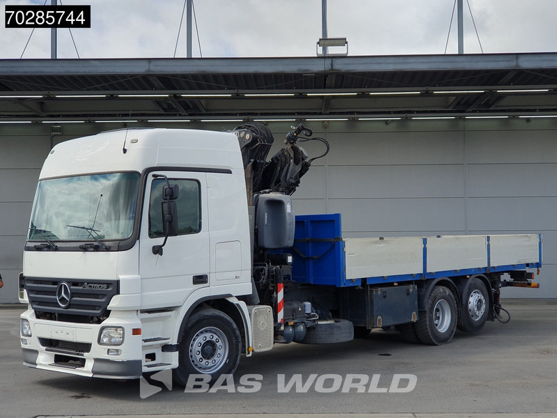 Mercedes-Benz Actros 2532 6X2 Fassi F330D3 Crane Kran Lift+steering Axle 3-Pedals Euro 3 - Nákladní automobil valníkový/ Plošinový, Auto s hydraulickou rukou: obrázek 1 Mercedes-Benz Actros 2532 6X2 Fassi F330D3 Crane Kran Lift+steering Axle 3-Pedals Euro 3 - Nákladní automobil valníkový/ Plošinový, Auto s hydraulickou rukou: obrázek 1