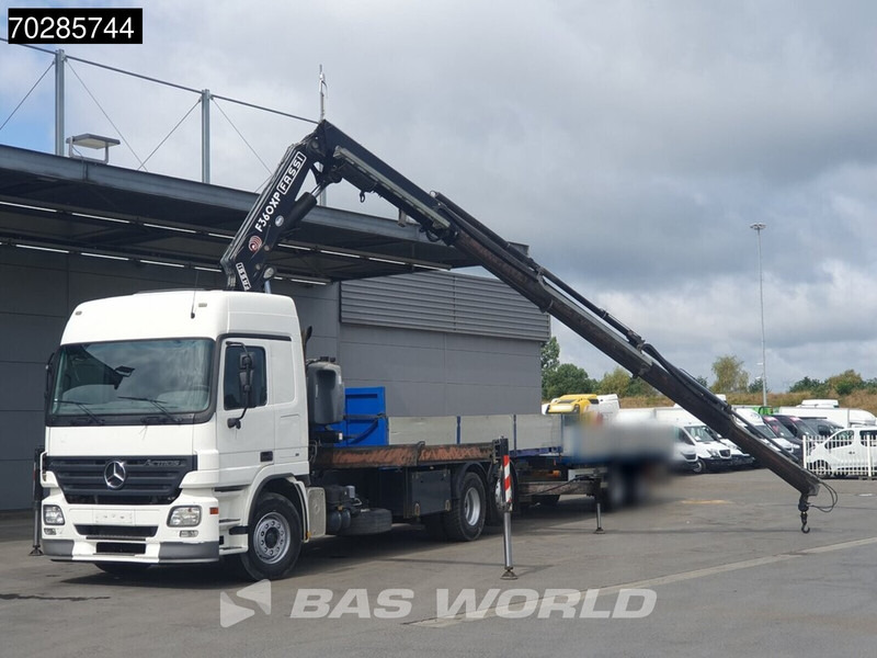Mercedes-Benz Actros 2532 6X2 Fassi F330D3 Crane Kran Lift+steering Axle 3-Pedals Euro 3 - Nákladní automobil valníkový/ Plošinový, Auto s hydraulickou rukou: obrázek 3 Mercedes-Benz Actros 2532 6X2 Fassi F330D3 Crane Kran Lift+steering Axle 3-Pedals Euro 3 - Nákladní automobil valníkový/ Plošinový, Auto s hydraulickou rukou: obrázek 3
