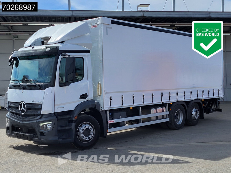 Mercedes-Benz Actros 2532 6X2 NEW 2000kg Ladebordwand Navi Lenkachse Euro 6 - Plachtový nákladní auto: obrázek 1 Mercedes-Benz Actros 2532 6X2 NEW 2000kg Ladebordwand Navi Lenkachse Euro 6 - Plachtový nákladní auto: obrázek 1