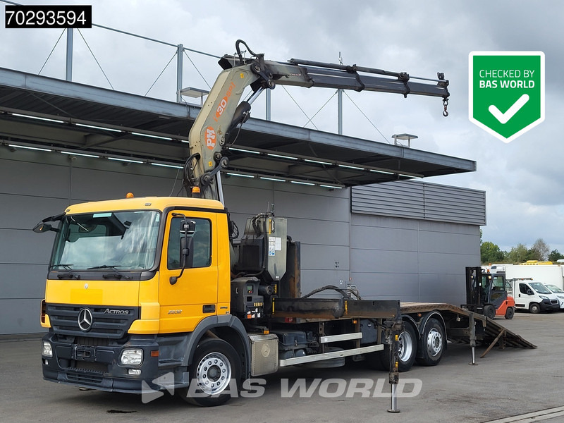 Mercedes-Benz Actros 2532 6X2 PM 30 T/M Crane Winch Remote Lift+Steering Axle 3-Pedals - Nákladní automobil valníkový/ Plošinový, Auto s hydraulickou rukou: obrázek 1 Mercedes-Benz Actros 2532 6X2 PM 30 T/M Crane Winch Remote Lift+Steering Axle 3-Pedals - Nákladní automobil valníkový/ Plošinový, Auto s hydraulickou rukou: obrázek 1