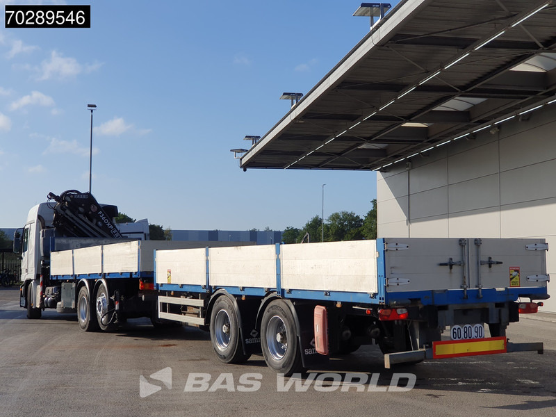 Mercedes-Benz Actros 2532 6X2 Truck + Trailer Fassi F330D3 Crane Kran 3-Pedals Euro 3 - Nákladní automobil valníkový/ Plošinový, Auto s hydraulickou rukou: obrázek 2 Mercedes-Benz Actros 2532 6X2 Truck + Trailer Fassi F330D3 Crane Kran 3-Pedals Euro 3 - Nákladní automobil valníkový/ Plošinový, Auto s hydraulickou rukou: obrázek 2