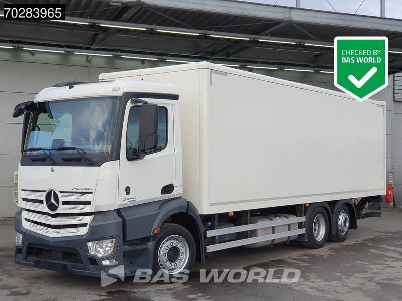 Mercedes-Benz Actros 2540 6X2 1500kg Ladebordwand Steering Axle Automatic Navi Euro 6 - Skříňový nákladní auto: obrázek 1 Mercedes-Benz Actros 2540 6X2 1500kg Ladebordwand Steering Axle Automatic Navi Euro 6 - Skříňový nákladní auto: obrázek 1
