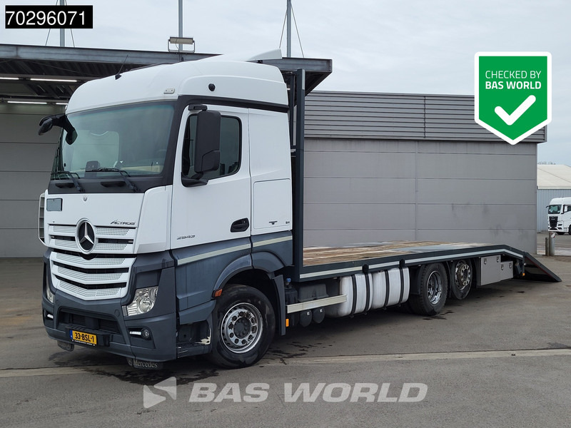 Mercedes-Benz Actros 2543 Actros 6X2 NL-Truck Machine transporter oprijwagen Retarder Lift-Axle ACC Euro 6 - Nákladní automobil valníkový/ Plošinový: obrázek 1 Mercedes-Benz Actros 2543 Actros 6X2 NL-Truck Machine transporter oprijwagen Retarder Lift-Axle ACC Euro 6 - Nákladní automobil valníkový/ Plošinový: obrázek 1