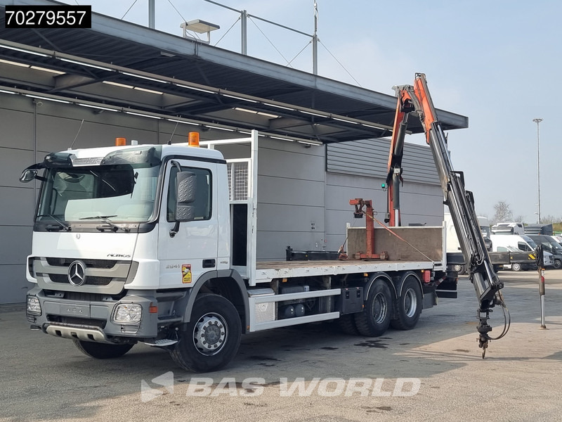 Mercedes-Benz Actros 2641 6X4 Palfinger PK18002-EH Remote Full Steel Euro 5 - Nákladní automobil valníkový/ Plošinový, Auto s hydraulickou rukou: obrázek 5 Mercedes-Benz Actros 2641 6X4 Palfinger PK18002-EH Remote Full Steel Euro 5 - Nákladní automobil valníkový/ Plošinový, Auto s hydraulickou rukou: obrázek 5