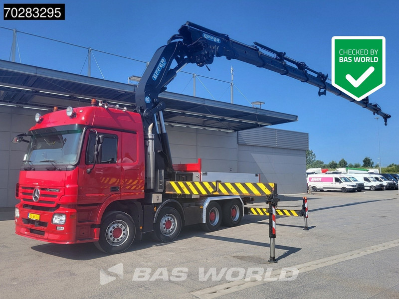Mercedes-Benz Actros 2648 850 8X4 Effer 850/9S Kran Fifth wheel Big-Axle Automatic Euro 5 - Nákladní automobil valníkový/ Plošinový, Auto s hydraulickou rukou: obrázek 1 Mercedes-Benz Actros 2648 850 8X4 Effer 850/9S Kran Fifth wheel Big-Axle Automatic Euro 5 - Nákladní automobil valníkový/ Plošinový, Auto s hydraulickou rukou: obrázek 1