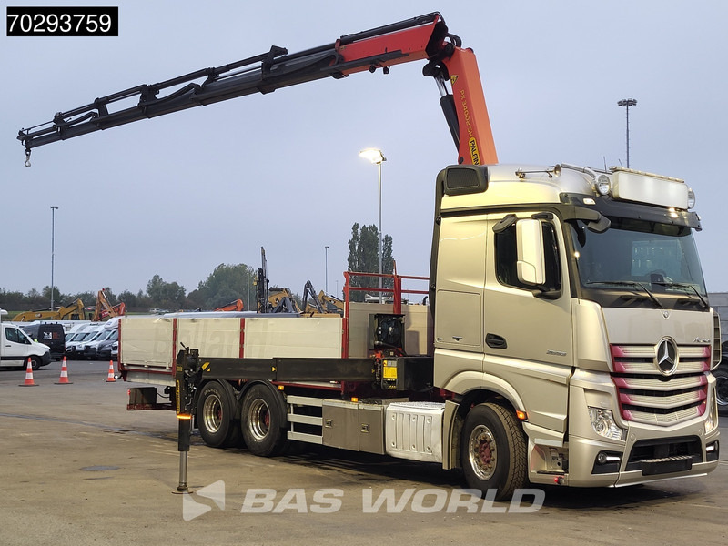 Mercedes-Benz Actros 2653 Actros 6X4 Palfinger PK34002 SH Kran Crane Retarder Xenon Euro 6 - Nákladní automobil valníkový/ Plošinový, Auto s hydraulickou rukou: obrázek 3 Mercedes-Benz Actros 2653 Actros 6X4 Palfinger PK34002 SH Kran Crane Retarder Xenon Euro 6 - Nákladní automobil valníkový/ Plošinový, Auto s hydraulickou rukou: obrázek 3