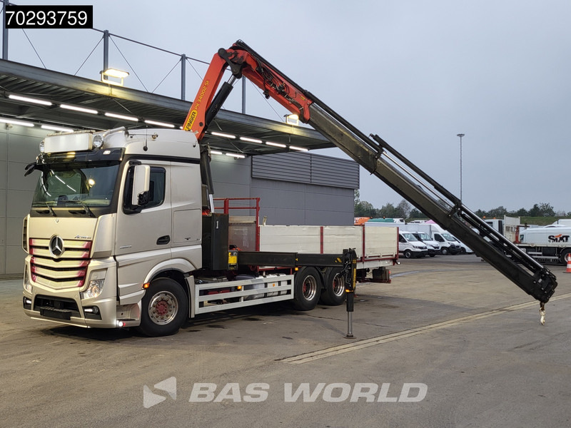 Mercedes-Benz Actros 2653 Actros 6X4 Palfinger PK34002 SH Kran Crane Retarder Xenon Euro 6 - Nákladní automobil valníkový/ Plošinový, Auto s hydraulickou rukou: obrázek 5 Mercedes-Benz Actros 2653 Actros 6X4 Palfinger PK34002 SH Kran Crane Retarder Xenon Euro 6 - Nákladní automobil valníkový/ Plošinový, Auto s hydraulickou rukou: obrázek 5
