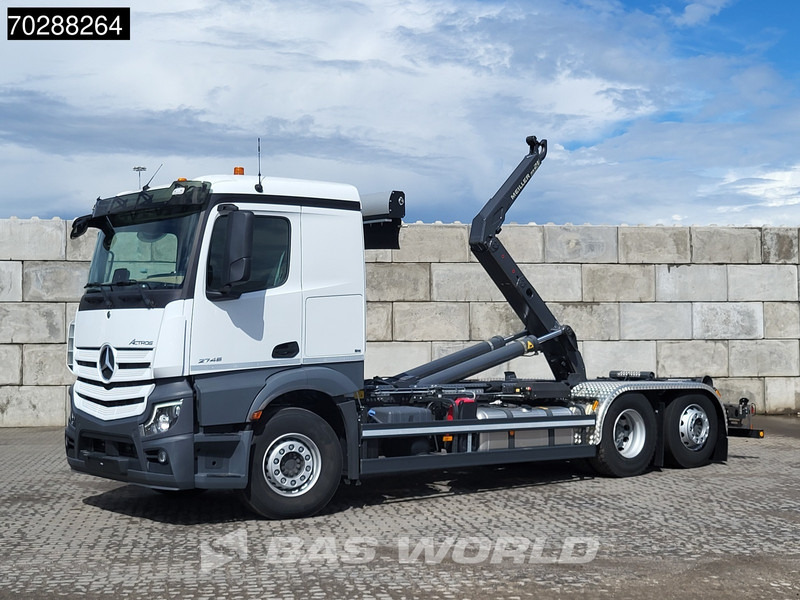 Mercedes-Benz Actros 2745 6X2 NEW! Meiller RS21-70 Hooklift Retarder Lift+Steering Axle PPC Navi - Hákový nosič kontejnerů: obrázek 5 Mercedes-Benz Actros 2745 6X2 NEW! Meiller RS21-70 Hooklift Retarder Lift+Steering Axle PPC Navi - Hákový nosič kontejnerů: obrázek 5