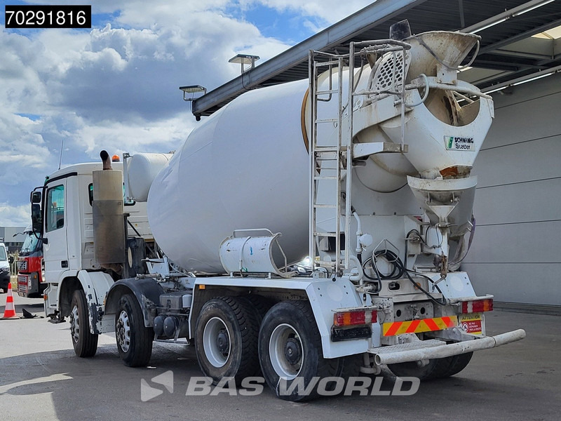 Mercedes-Benz Actros 3236 8X4 9M3 Stetter Mixer Big-Axle 3-Pedals Steelsuspension Euro 3 - Autodomíchávač: obrázek 2 Mercedes-Benz Actros 3236 8X4 9M3 Stetter Mixer Big-Axle 3-Pedals Steelsuspension Euro 3 - Autodomíchávač: obrázek 2
