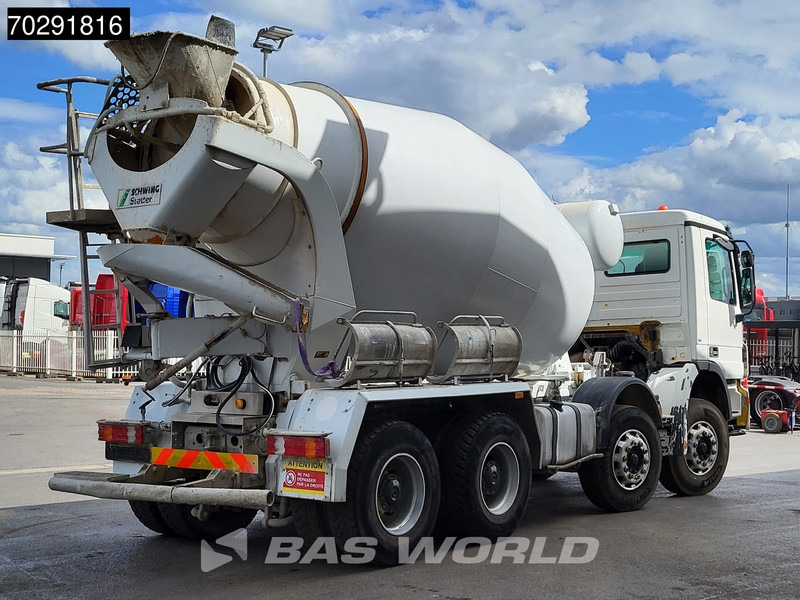 Mercedes-Benz Actros 3236 8X4 9M3 Stetter Mixer Big-Axle 3-Pedals Steelsuspension Euro 3 - Autodomíchávač: obrázek 5 Mercedes-Benz Actros 3236 8X4 9M3 Stetter Mixer Big-Axle 3-Pedals Steelsuspension Euro 3 - Autodomíchávač: obrázek 5