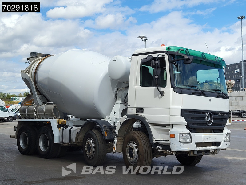 Mercedes-Benz Actros 3236 8X4 9M3 Stetter Mixer Big-Axle 3-Pedals Steelsuspension Euro 3 - Autodomíchávač: obrázek 3 Mercedes-Benz Actros 3236 8X4 9M3 Stetter Mixer Big-Axle 3-Pedals Steelsuspension Euro 3 - Autodomíchávač: obrázek 3