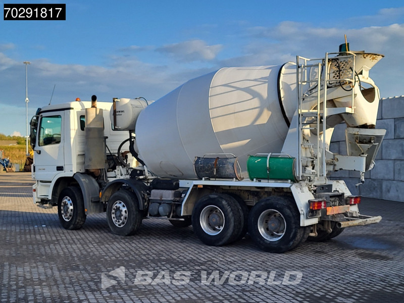 Mercedes-Benz Actros 3236 8X4 9m3 Stetter Mixer Retarder Steelsuspension Big-Axle Euro 3 - Autodomíchávač: obrázek 2 Mercedes-Benz Actros 3236 8X4 9m3 Stetter Mixer Retarder Steelsuspension Big-Axle Euro 3 - Autodomíchávač: obrázek 2