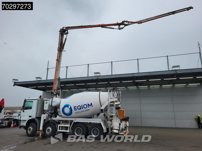 Mercedes-Benz Actros 3241 8X4 7m3 Mecbo Mixer Big-Axle Steelsuspension Pompe+Mixer Euro 5 - Autočerpadlo: obrázek 5 Mercedes-Benz Actros 3241 8X4 7m3 Mecbo Mixer Big-Axle Steelsuspension Pompe+Mixer Euro 5 - Autočerpadlo: obrázek 5