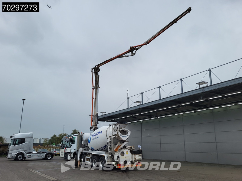 Mercedes-Benz Actros 3241 8X4 7m3 Mecbo Mixer Big-Axle Steelsuspension Pompe+Mixer Euro 5 - Autočerpadlo: obrázek 2 Mercedes-Benz Actros 3241 8X4 7m3 Mecbo Mixer Big-Axle Steelsuspension Pompe+Mixer Euro 5 - Autočerpadlo: obrázek 2