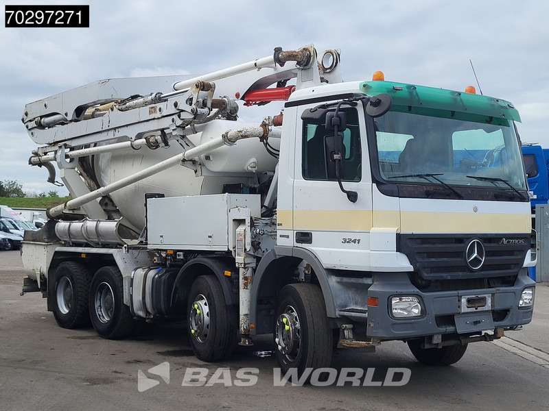 Mercedes-Benz Actros 3241 8X4 7m3 Putzmeister Mixer Big-Axle Steelsuspension 3-Pedals Pompe+Mixer Euro 4 - Autočerpadlo: obrázek 3 Mercedes-Benz Actros 3241 8X4 7m3 Putzmeister Mixer Big-Axle Steelsuspension 3-Pedals Pompe+Mixer Euro 4 - Autočerpadlo: obrázek 3