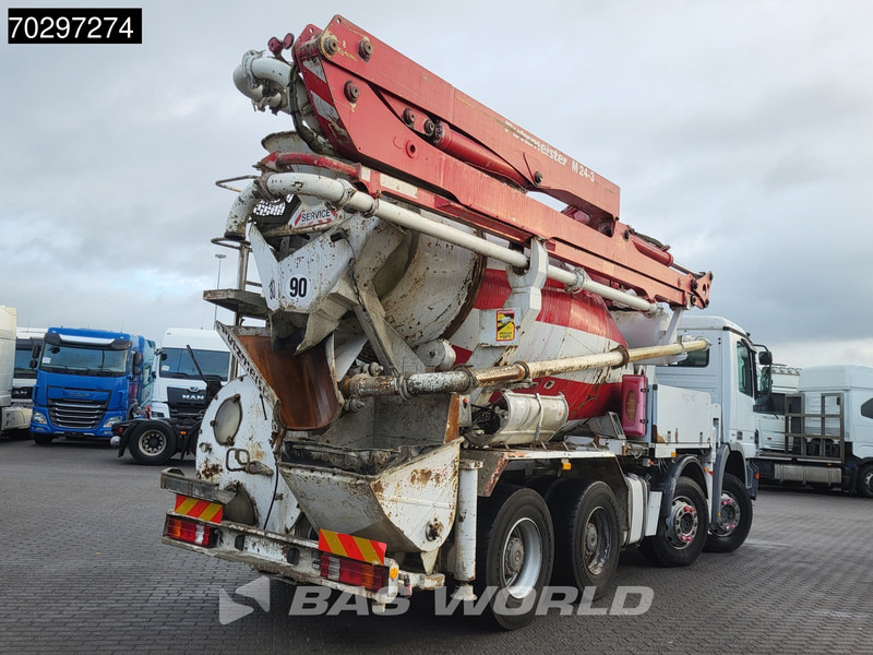 Mercedes-Benz Actros 3241 8X4 Putzmeister M24-3 Pump + 9m3 LIEBHERR Mixer Steelsuspension 3-Pedals Euro 4 - Autočerpadlo: obrázek 5 Mercedes-Benz Actros 3241 8X4 Putzmeister M24-3 Pump + 9m3 LIEBHERR Mixer Steelsuspension 3-Pedals Euro 4 - Autočerpadlo: obrázek 5
