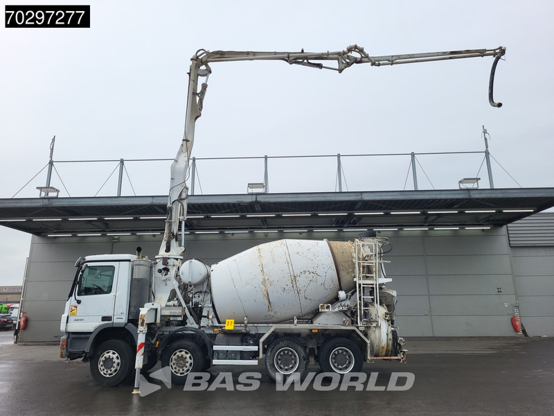 Mercedes-Benz Actros 3241 8X4 Putzmeister TMM 21-3 PUMI 7m3 Liebherr Big-Axle 3-Pedals Euro 4 - Autočerpadlo: obrázek 5 Mercedes-Benz Actros 3241 8X4 Putzmeister TMM 21-3 PUMI 7m3 Liebherr Big-Axle 3-Pedals Euro 4 - Autočerpadlo: obrázek 5