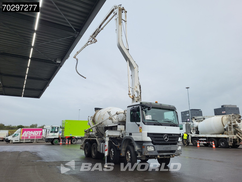 Mercedes-Benz Actros 3241 8X4 Putzmeister TMM 21-3 PUMI 7m3 Liebherr Big-Axle 3-Pedals Euro 4 - Autočerpadlo: obrázek 3 Mercedes-Benz Actros 3241 8X4 Putzmeister TMM 21-3 PUMI 7m3 Liebherr Big-Axle 3-Pedals Euro 4 - Autočerpadlo: obrázek 3
