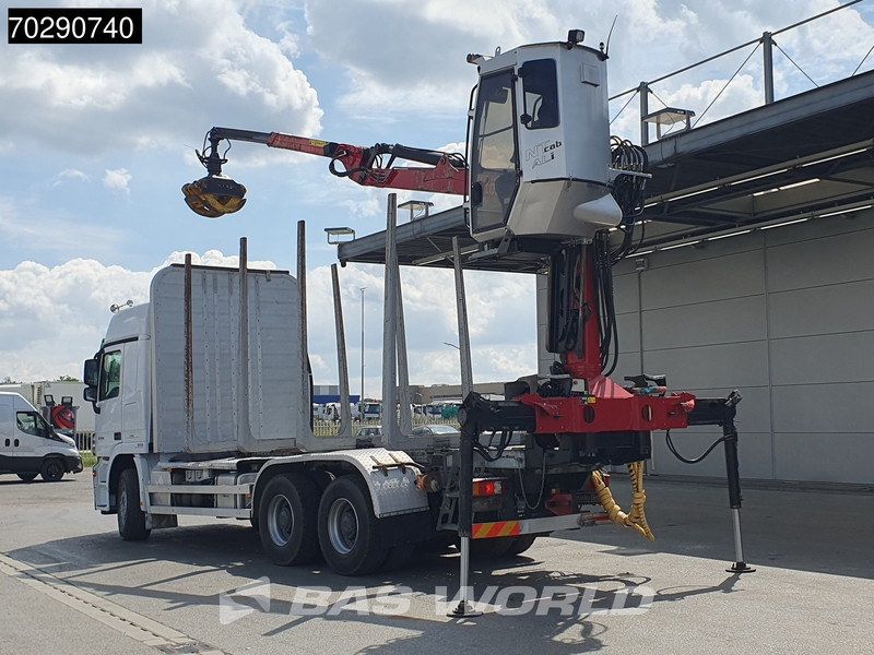 Mercedes-Benz Actros 3346 6X4 Original KM's! FTG V10CX.81 Kran Crane Holztransport Big-Axle Steelsuspension - Lesovůz, Auto s hydraulickou rukou: obrázek 2 Mercedes-Benz Actros 3346 6X4 Original KM's! FTG V10CX.81 Kran Crane Holztransport Big-Axle Steelsuspension - Lesovůz, Auto s hydraulickou rukou: obrázek 2