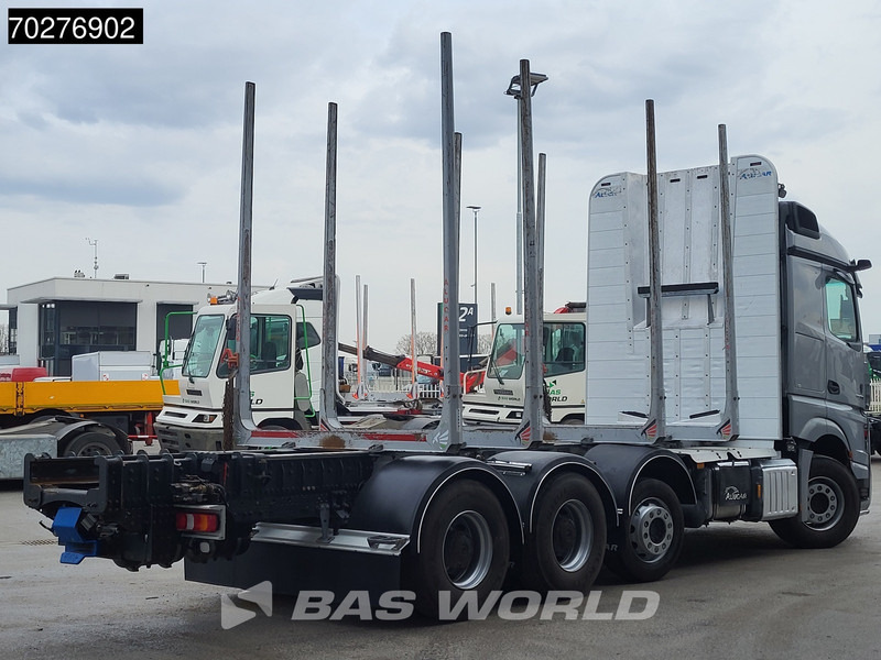 Mercedes-Benz Actros 3563 8X4 Timber truck wood transport Big-Axle Lift+Lenkachse Euro 6 - Lesovůz: obrázek 5 Mercedes-Benz Actros 3563 8X4 Timber truck wood transport Big-Axle Lift+Lenkachse Euro 6 - Lesovůz: obrázek 5