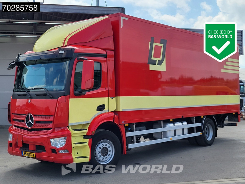 Mercedes-Benz Antos 1827 4X2 20.5t NL-Truck APK Automatic 2000kg Ladebordwand Euro 6 - Skříňový nákladní auto: obrázek 1 Mercedes-Benz Antos 1827 4X2 20.5t NL-Truck APK Automatic 2000kg Ladebordwand Euro 6 - Skříňový nákladní auto: obrázek 1
