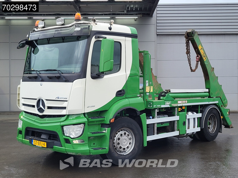 Mercedes-Benz Antos 2135 4X2 NL-Truck APK 14Tons Hyva Lift Skiploader Automatic Euro 6 - Ramenový nosič kontajnerov: obrázek 3 Mercedes-Benz Antos 2135 4X2 NL-Truck APK 14Tons Hyva Lift Skiploader Automatic Euro 6 - Ramenový nosič kontajnerov: obrázek 3