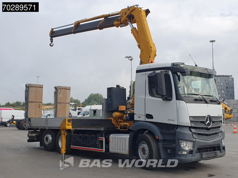 Mercedes-Benz Antos 2542 6X2 Fassi F330A023 Crane Kran Hydraulic ramps Retarder Lift+steering Euro 6 - Nákladní automobil valníkový/ Plošinový, Auto s hydraulickou rukou: obrázek 3 Mercedes-Benz Antos 2542 6X2 Fassi F330A023 Crane Kran Hydraulic ramps Retarder Lift+steering Euro 6 - Nákladní automobil valníkový/ Plošinový, Auto s hydraulickou rukou: obrázek 3