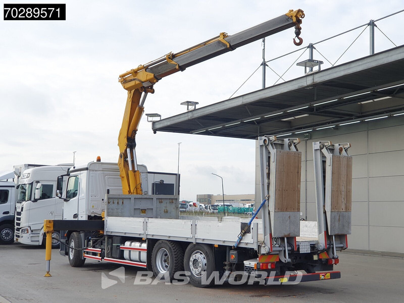Mercedes-Benz Antos 2542 6X2 Fassi F330A023 Crane Kran Hydraulic ramps Retarder Lift+steering Euro 6 - Nákladní automobil valníkový/ Plošinový, Auto s hydraulickou rukou: obrázek 2 Mercedes-Benz Antos 2542 6X2 Fassi F330A023 Crane Kran Hydraulic ramps Retarder Lift+steering Euro 6 - Nákladní automobil valníkový/ Plošinový, Auto s hydraulickou rukou: obrázek 2