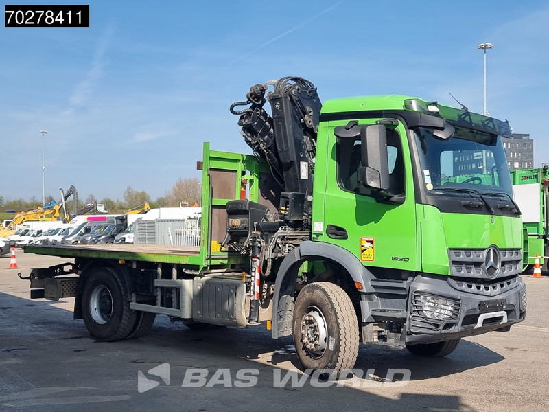 Mercedes-Benz Arocs 1830 4X2 Hiab 122 ES-3 HIPRO Kran Crane Big-Axle Euro 6 - Nákladní automobil valníkový/ Plošinový, Auto s hydraulickou rukou: obrázek 3 Mercedes-Benz Arocs 1830 4X2 Hiab 122 ES-3 HIPRO Kran Crane Big-Axle Euro 6 - Nákladní automobil valníkový/ Plošinový, Auto s hydraulickou rukou: obrázek 3