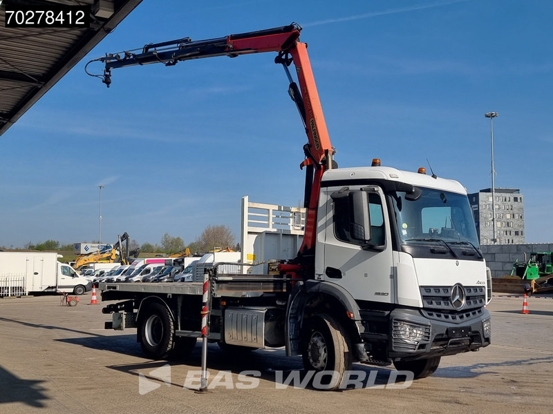 Mercedes-Benz Arocs 1830 4X2 Palfinger PK12.002 EH B Remote Full Steel Big-Axle Euro 6 - Nákladní automobil valníkový/ Plošinový, Auto s hydraulickou rukou: obrázek 3 Mercedes-Benz Arocs 1830 4X2 Palfinger PK12.002 EH B Remote Full Steel Big-Axle Euro 6 - Nákladní automobil valníkový/ Plošinový, Auto s hydraulickou rukou: obrázek 3