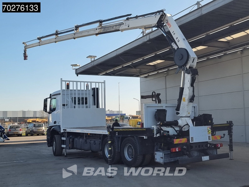Mercedes-Benz Arocs 2636 6X4 HIAB X-HIDUO 188 ES-S Crane Kran Big axle Euro 6 - Nákladní automobil valníkový/ Plošinový, Auto s hydraulickou rukou: obrázek 2 Mercedes-Benz Arocs 2636 6X4 HIAB X-HIDUO 188 ES-S Crane Kran Big axle Euro 6 - Nákladní automobil valníkový/ Plošinový, Auto s hydraulickou rukou: obrázek 2