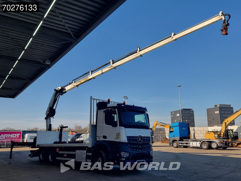 Mercedes-Benz Arocs 2636 6X4 HIAB X-HIDUO 188 ES-S Crane Kran Big axle Euro 6 - Nákladní automobil valníkový/ Plošinový, Auto s hydraulickou rukou: obrázek 3 Mercedes-Benz Arocs 2636 6X4 HIAB X-HIDUO 188 ES-S Crane Kran Big axle Euro 6 - Nákladní automobil valníkový/ Plošinový, Auto s hydraulickou rukou: obrázek 3